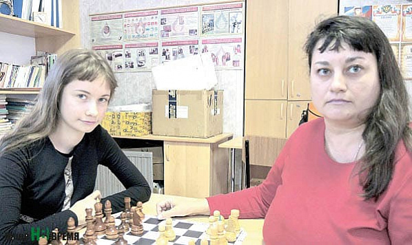 Екатерина ПОЛЯКОВА с мамой и тренером Ольгой Сергеевной.