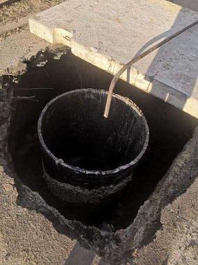 В Волгодонске ликвидировали очередную аварию на канализации