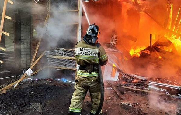 За первую неделю 2022 года в Ростовской области произошло 67 пожаров