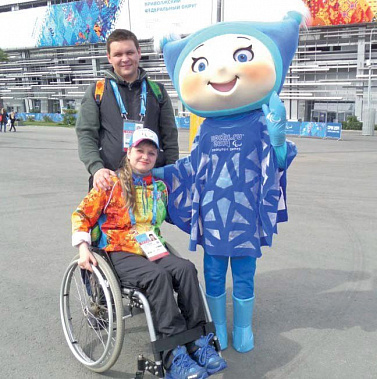 На Сочинской Олимпиаде Татьяна была волонтером.