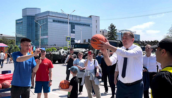 В Новочеркасске отметили День города спортивным праздником