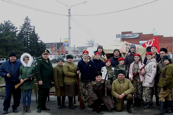 В Егорлыкской отметили День освобождения станицы от фашистов