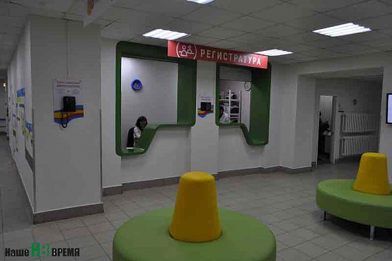 Так благодаря дипломному дизайн-проекту преобразился холл ростовской детской поликлиники № 17.