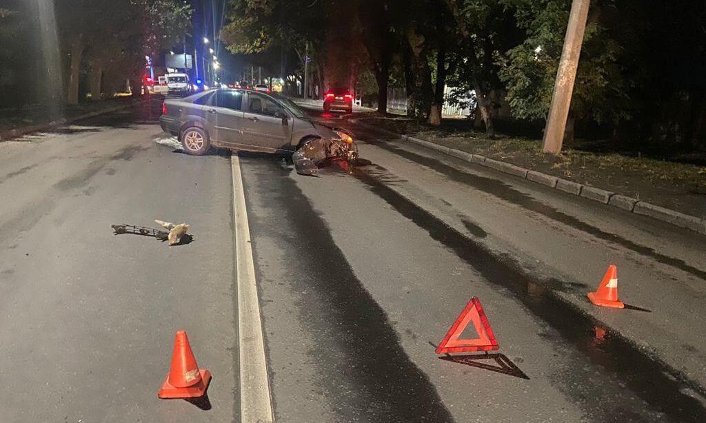 В Ростове-на-Дону разбился пьяный 40-летний водитель