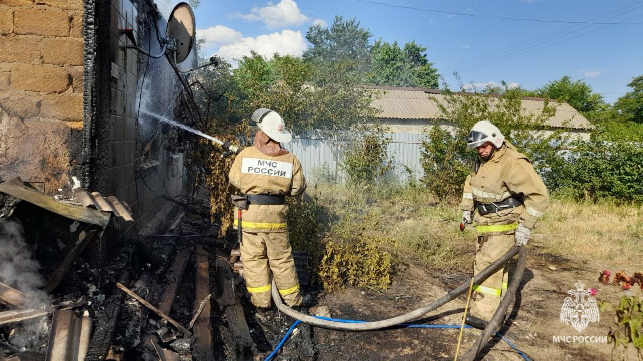 В Орловском районе жертвой пожара стал мужчина