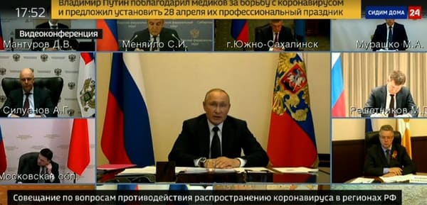 Владимир Путин: после 12 мая регионы смогут приступить к ослаблению ограничительных мер