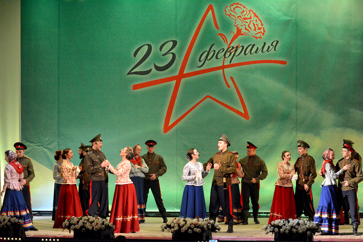 В окружном Доме офицеров прошли торжества в честь Дня защитника Отечества - Новости, 23.02.2024