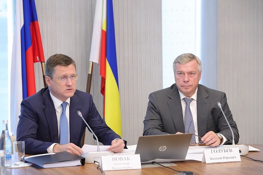 Вице-премьер Александр Новак обсудил в Ростове перспективы газификации области