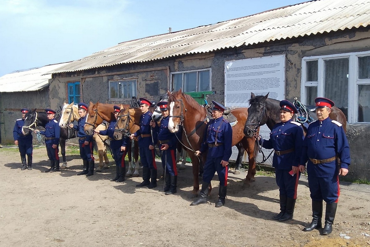 Казачья дружина Миллеровского района в честь героев СВО совершит конный переход