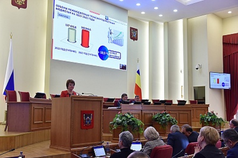 Отвечая на вызовы. Законопроект о бюджете Ростовской области на 2023-й и плановый период до 2025 года прошел публичные слушания
