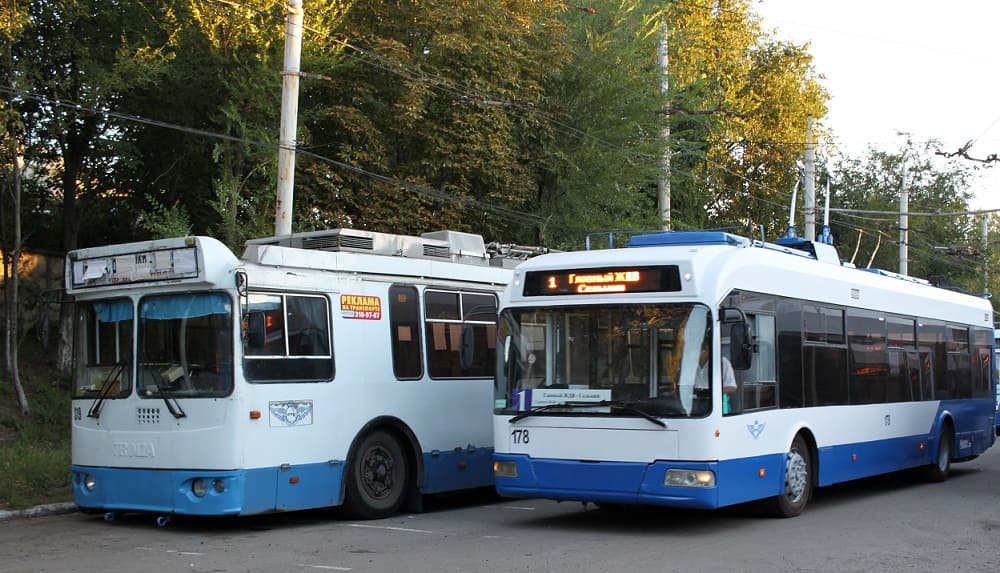 В Ростове на маршруты вышли более 50 московских троллейбусов