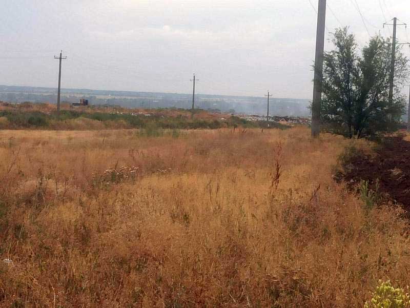 В Морозовске тлеет мусор на полигоне ТБО