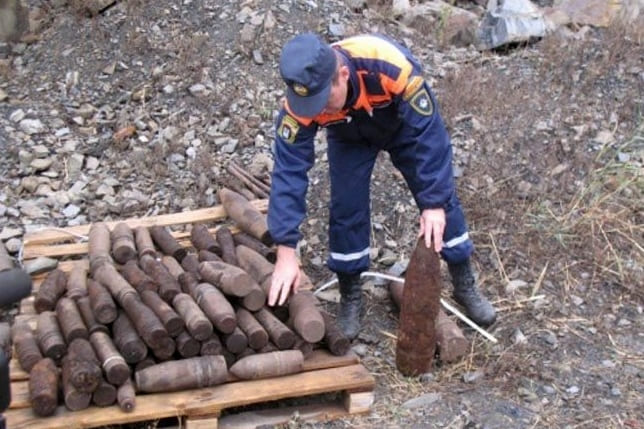 В прошлом году на Дону обнаружили более 300 взрывоопасных предметов