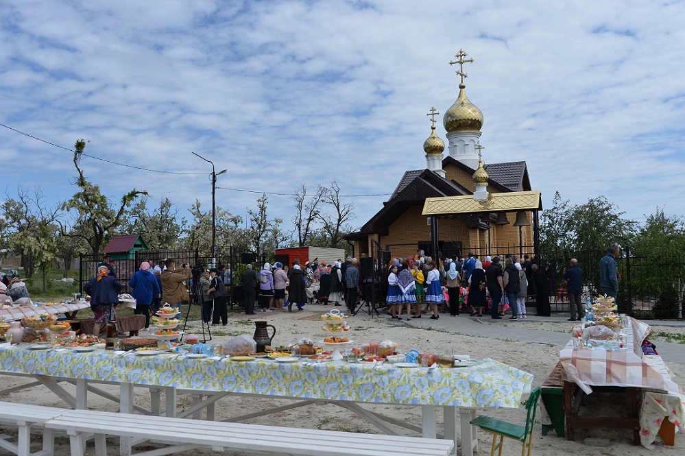 При поддержке Ростовской АЭС в старейшей донской станице построен православный храм