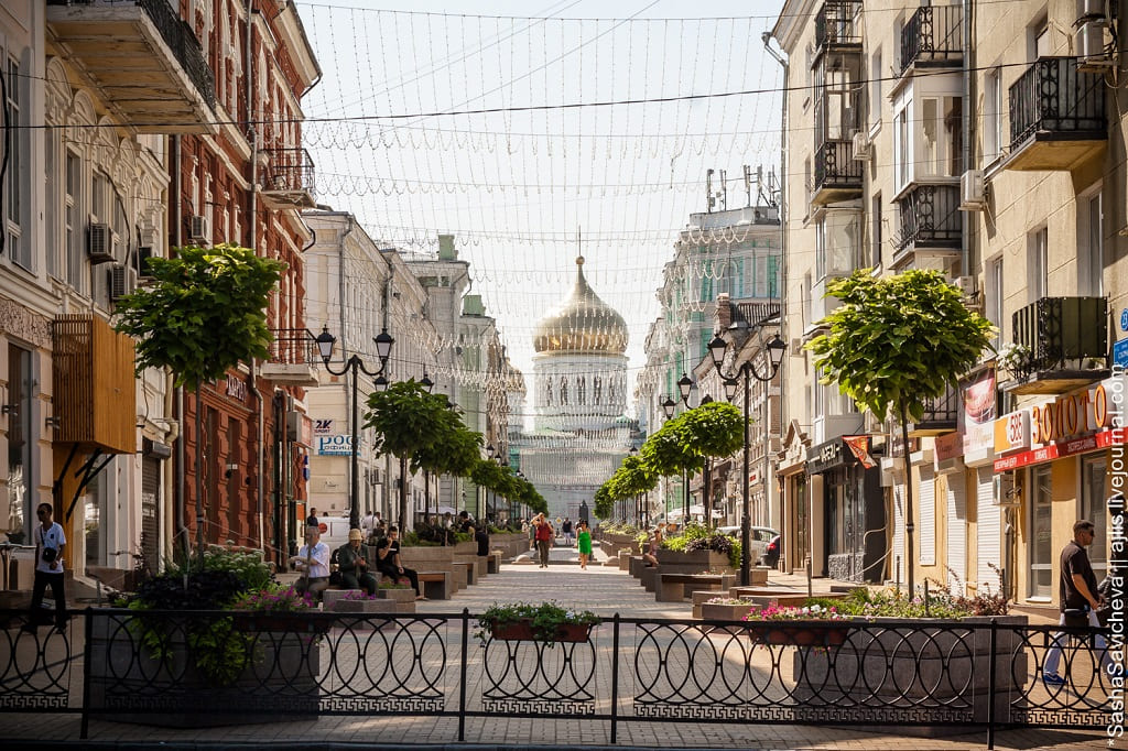 Переулок соборный ростов на дону фото В Ростове начаты работы по обустройству наземного перехода на пересечении Большо