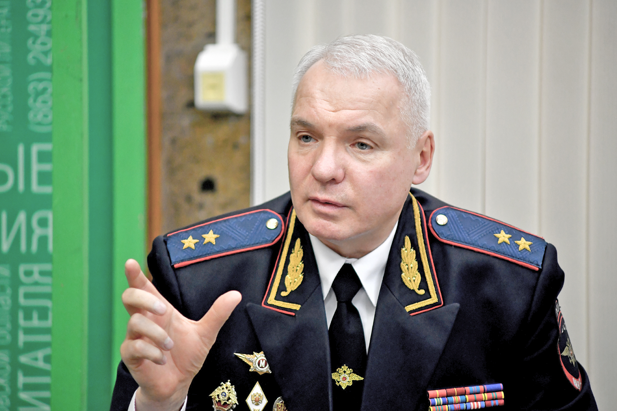 Начальник областного полицейского Главка генерал-лейтенант полиции Александр Речицкий встретился с журналистами - Новости, 14.11.2025