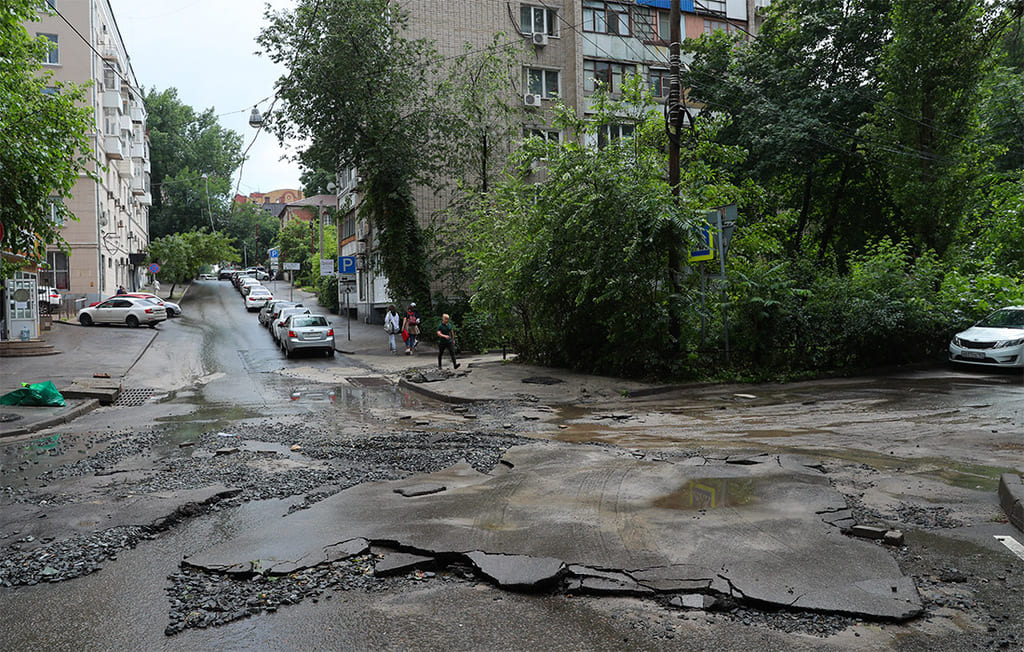 Ливень в Ростове: 23 миллиметра осадков, жертв нет