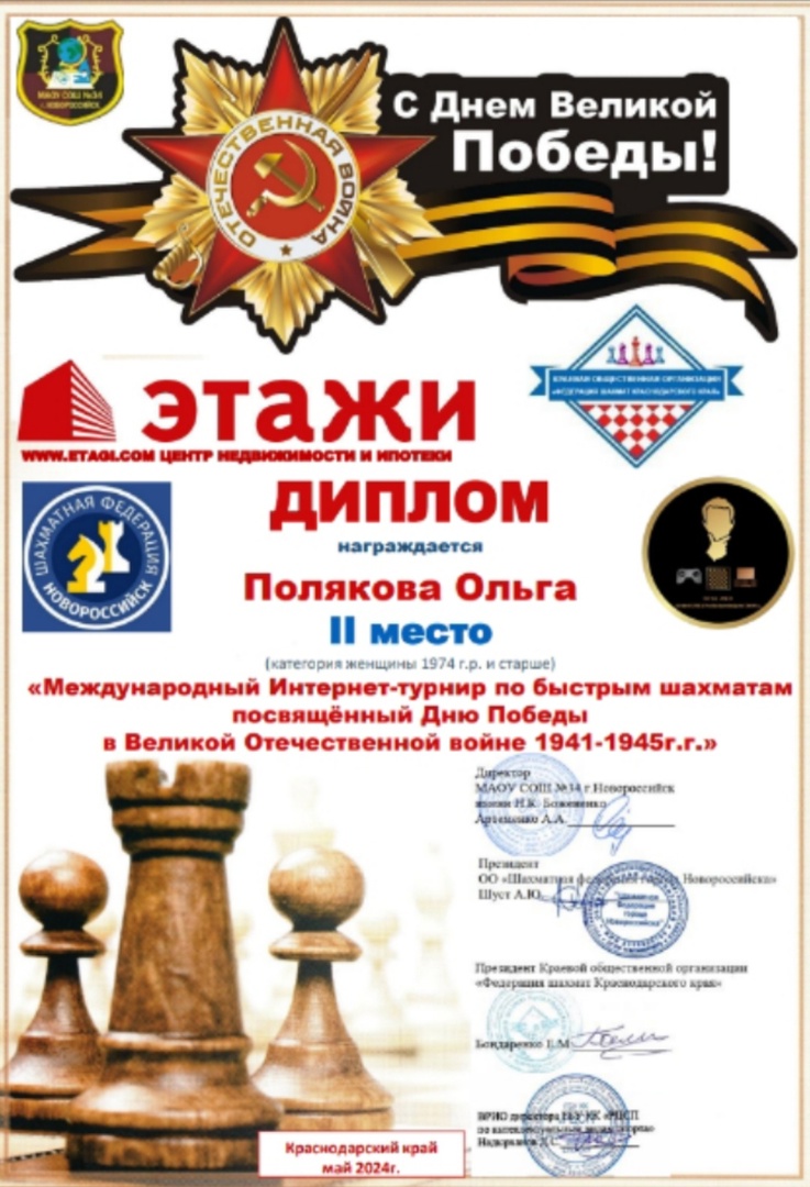 Зимовниковские шахматистки отличились на международном онлайн-турнире