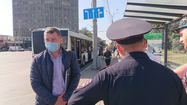 В общественном транспорте Ростовской области увеличили число санитарных проверок