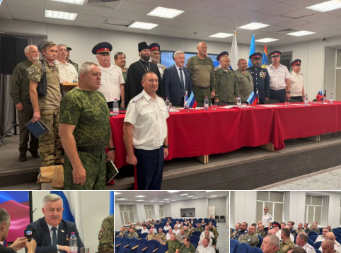 Сегодня состоялся Совете атаманов Луганского округа Всевеликого войска Донского. - Новости, 27.08.2026