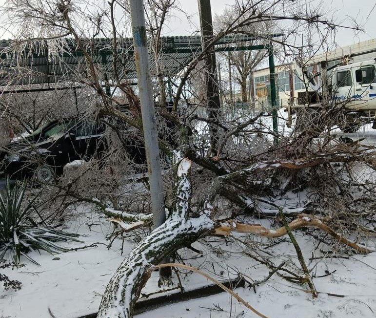 В Зерноградском районе произошло аварийное отключение электроснабжения
