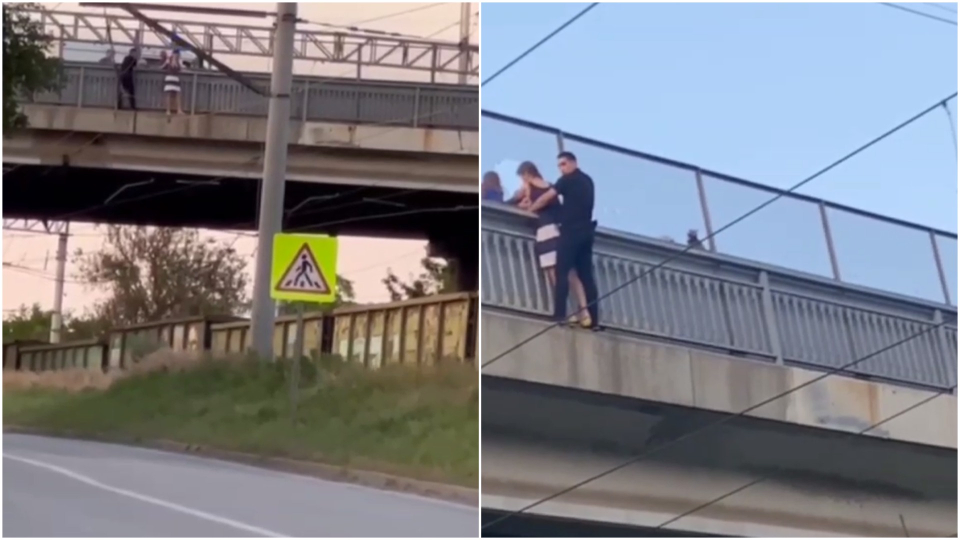 В Шахтах полицейский не позволил девушке спрыгнуть с моста