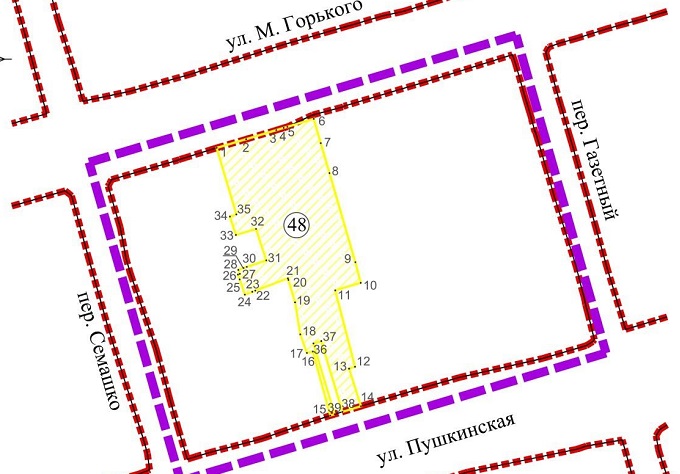 В Ростове утвердили проект плана участка для нового ЖК в районе улицы Пушкинской 
