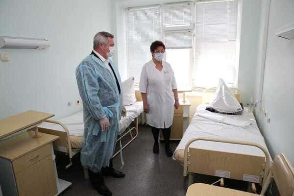 На Дону направили более миллиарда рублей на создание еще 1090 мест для коронавирусных больных