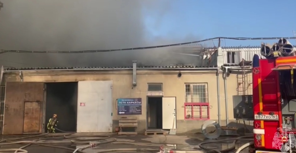 На пожаре в Ростове-на-Дону погибли люди