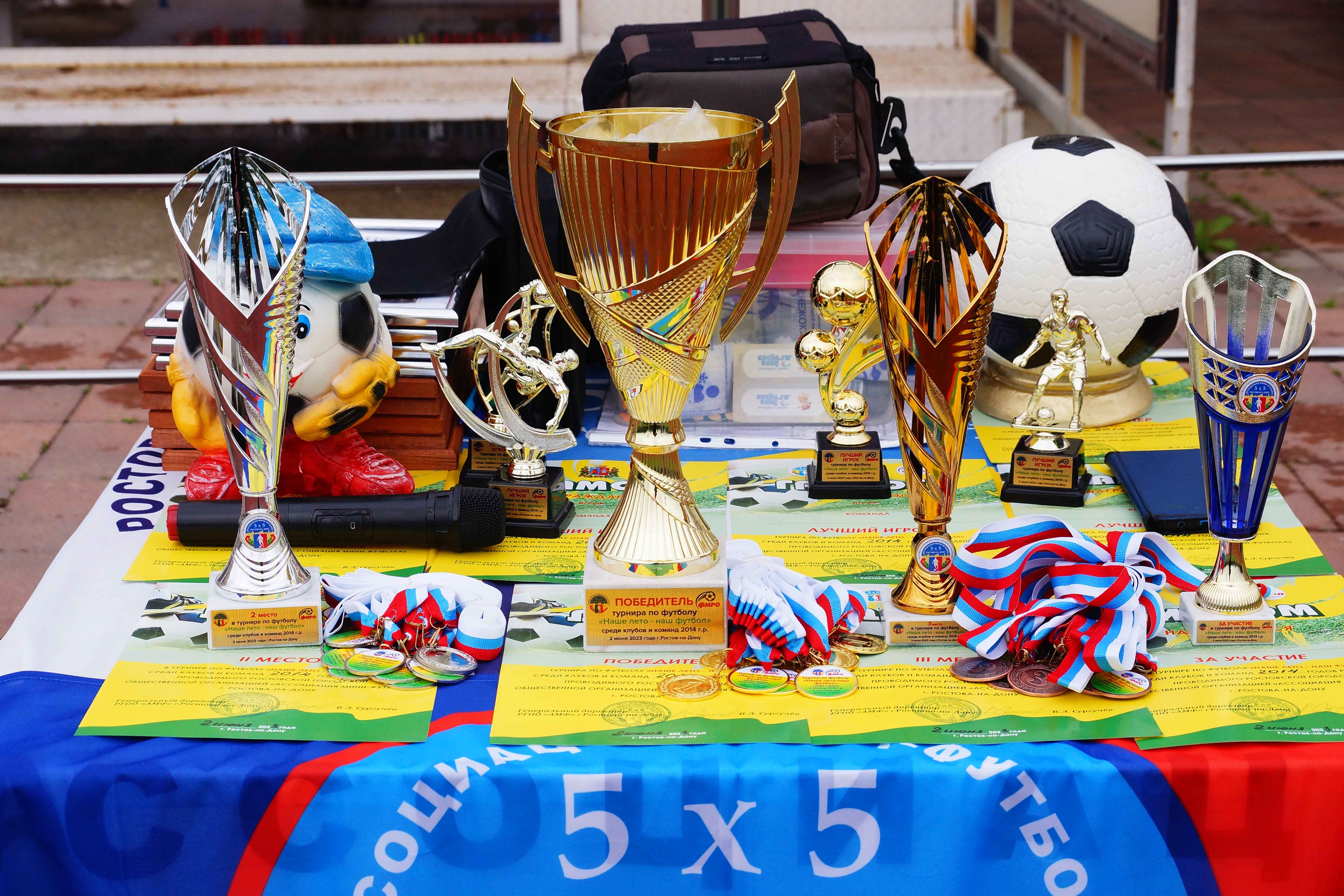 В Ростове прошли  детские соревнования «Наше лето – наш футбол»