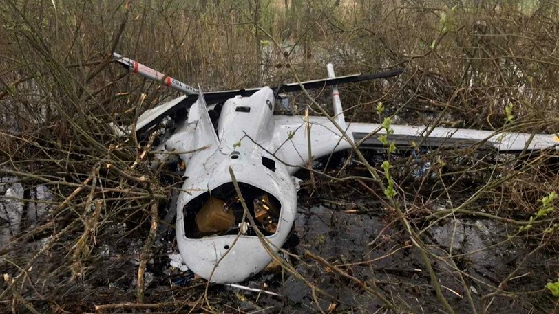 Некоторые из обломков сбитых сегодня близ Таганрога дронов упали в Неклиновском районе