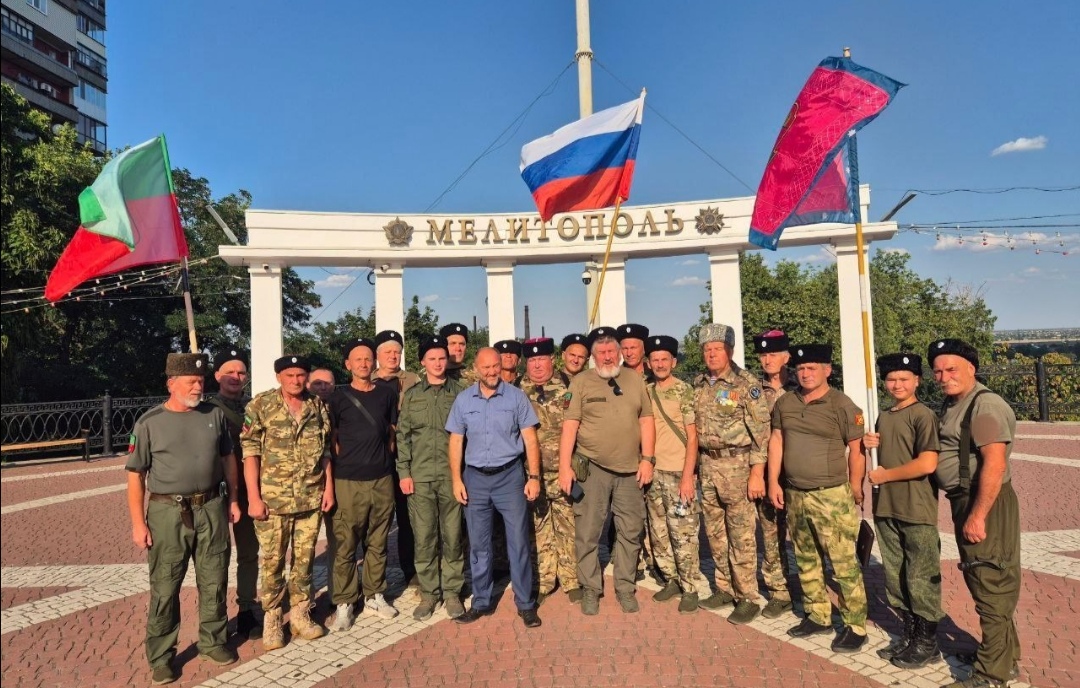 Новый отряд казаков-добровольцев отправился в зону СВО - Новости, 18.07.2025