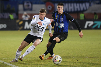 Футболисты «Чайки» на выезде сыграли в ничью с «Шинником»