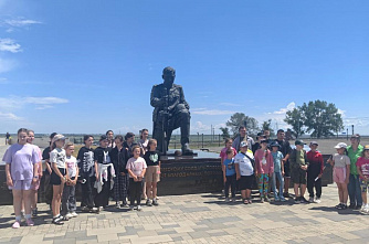 Ребята из Мартыновского района посетили военно-исторический музейный комплекс «Самбекские высоты»