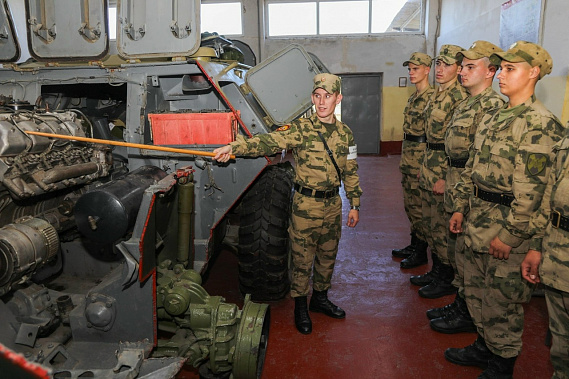 Курсанты Военной академии Росгвардии прошли стажировку на донской территории