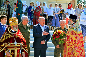 07 05 2025 В главном храме ЮВО прошло торжественное богослужение