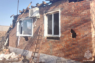 В Ростовской области произошло два пожара