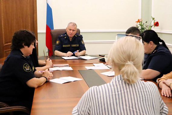   Начальник ГУФСИН по Ростовской области по поручению главы государства провёл приём граждан
