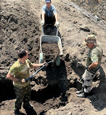 Поисковики "Миус-Фронта" обнаружили останки бойцов народного ополчения, погибших при защите донской столицы