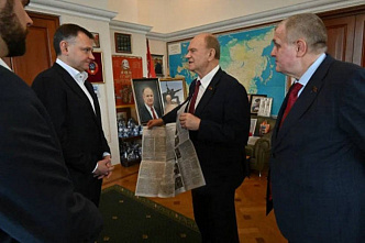 Юрий Слюсарь пригласил Геннадия Зюганова посетить Ростовскую область