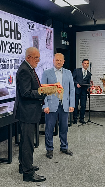 В Ростов-на-Дону вернулось знамя полка народного ополчения