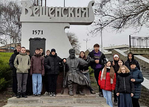 Миллеровские школьники совершили  экскурсионный тур по шолоховским местам